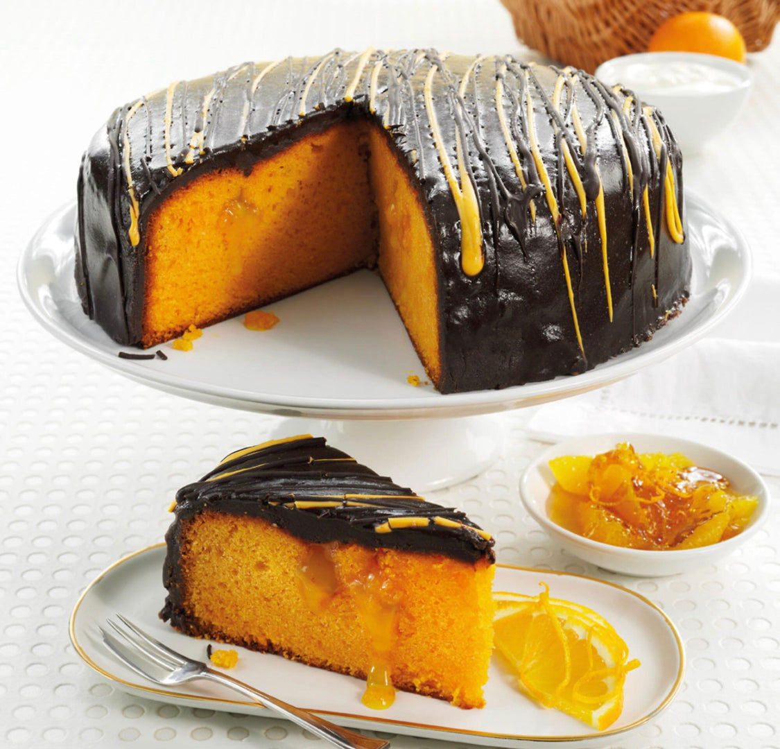 Sticky Chocolate & Orange Cake