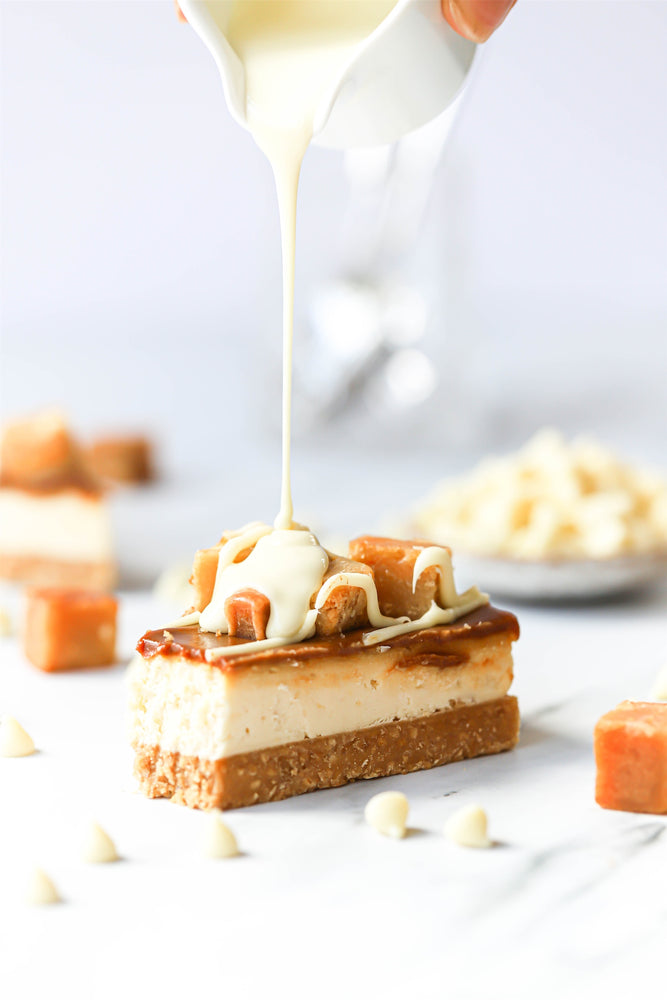 Salted Caramel & Blondie Cheesecake