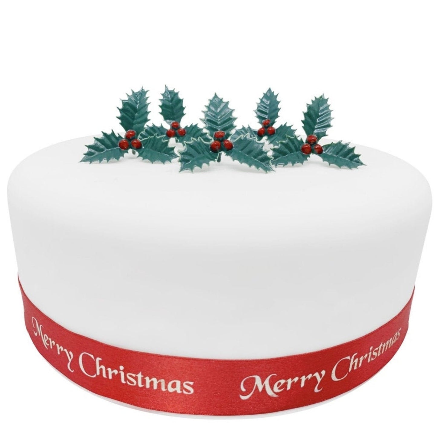 Holly Christmas Cake