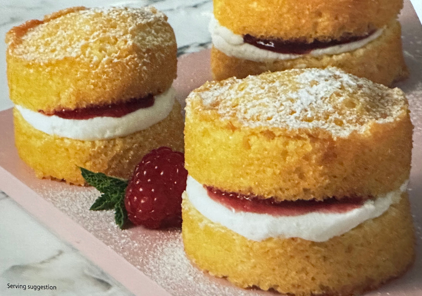 Mini Victoria Sponge Cakes