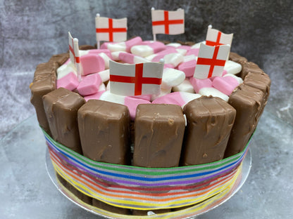 Mars Bar & Squashies Cake